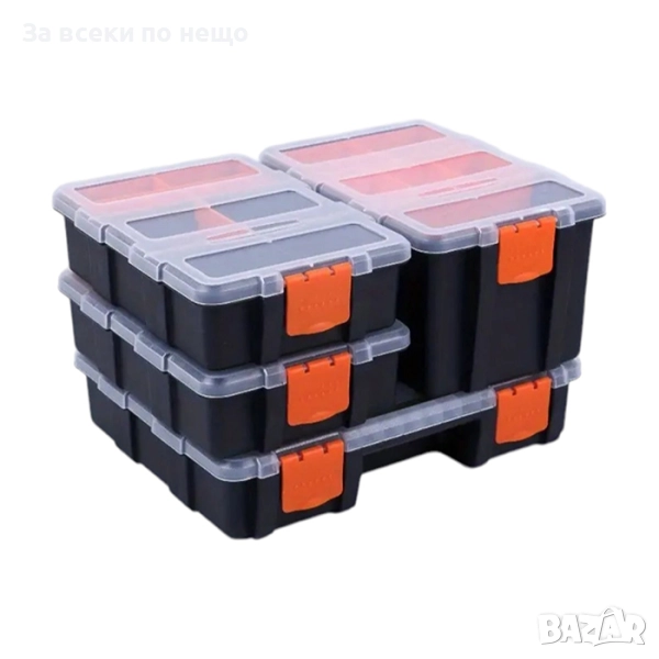 Комплект кутии за инструменти PA723 – 4 броя с подвижни прегради, снимка 1