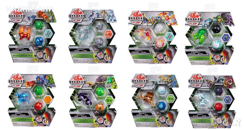 Стартов пакет Bakugan, бойни кавгаджии, асортимент 6055886, снимка 1