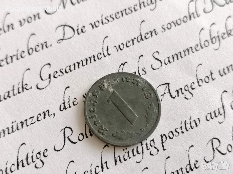 Райх монета - Германия - 1 пфениг | 1941г.; серия D, снимка 1