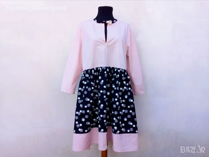 Миди рокля с точки, снимка 1
