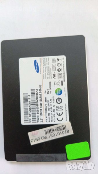 Samsung MZ-7TD1280/000  128GB SSD Харддиск 2.5'' , снимка 1