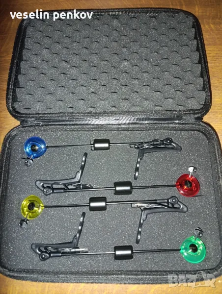 Обтегачи за сигнализатори 4 броя в защитен кейс - Нови., снимка 1
