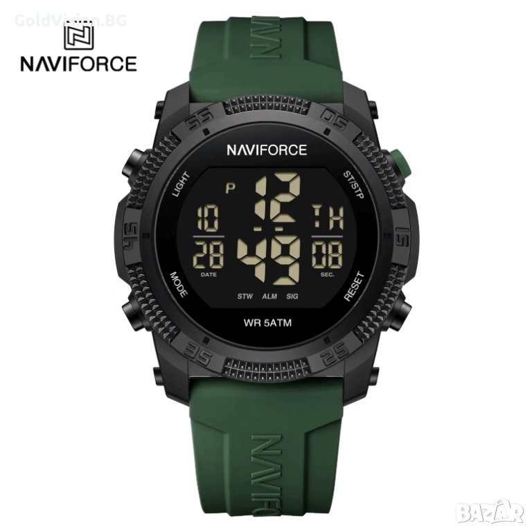 Мъжки часовник – NAVIFORCE Green + ПОДАРЪК, снимка 1