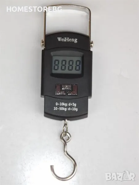 Малка електронна везна с възможност за измерване на товари до 50 кг., снимка 1
