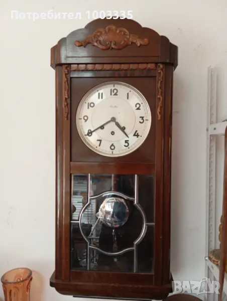 Голям Стенен часовник MAUTHE-Big ben мелодия , снимка 1