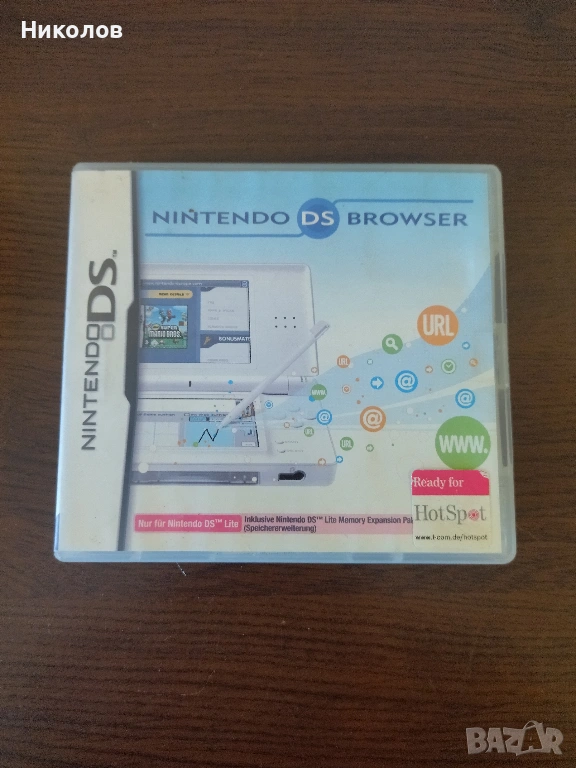 Продавам игра/софтуеър Nintendo DS Browser, снимка 1