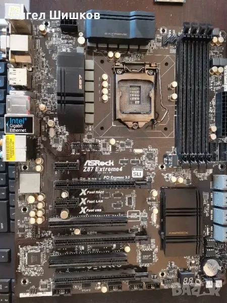 Дънна платка Z87 ASrock Z87 Extreme4 Socket 1150, снимка 1