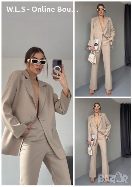Дамски сет сако и панталон, снимка 1