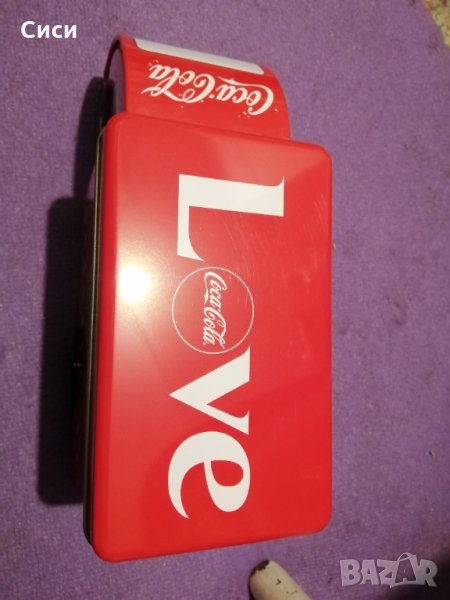 Метален камион на кока кола, снимка 1