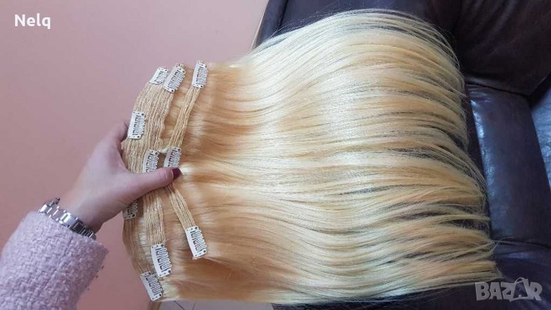 Екстеншъни с клипси 200гр, снимка 1