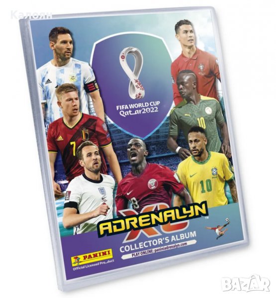 Албум за карти Адреналин на Световното първенство 2022 Катар (Панини), снимка 1