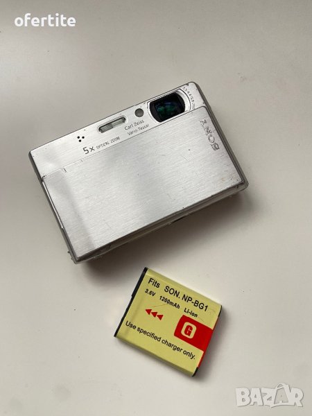 ✅ Sony 🔝 DSC T100, снимка 1
