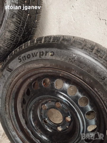 Зимни гуми с джанти , снимка 1