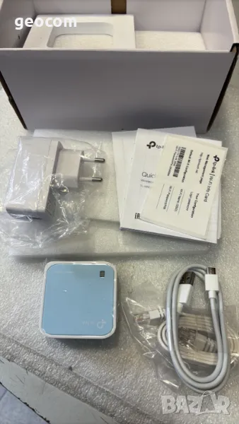 TP-Link TL-WR802 ver.4.0 безжичен микро рутер (5V,1A,Нов), снимка 1