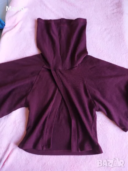 Интересни ръкави от машинно плетиво ръкави жилетка, снимка 1