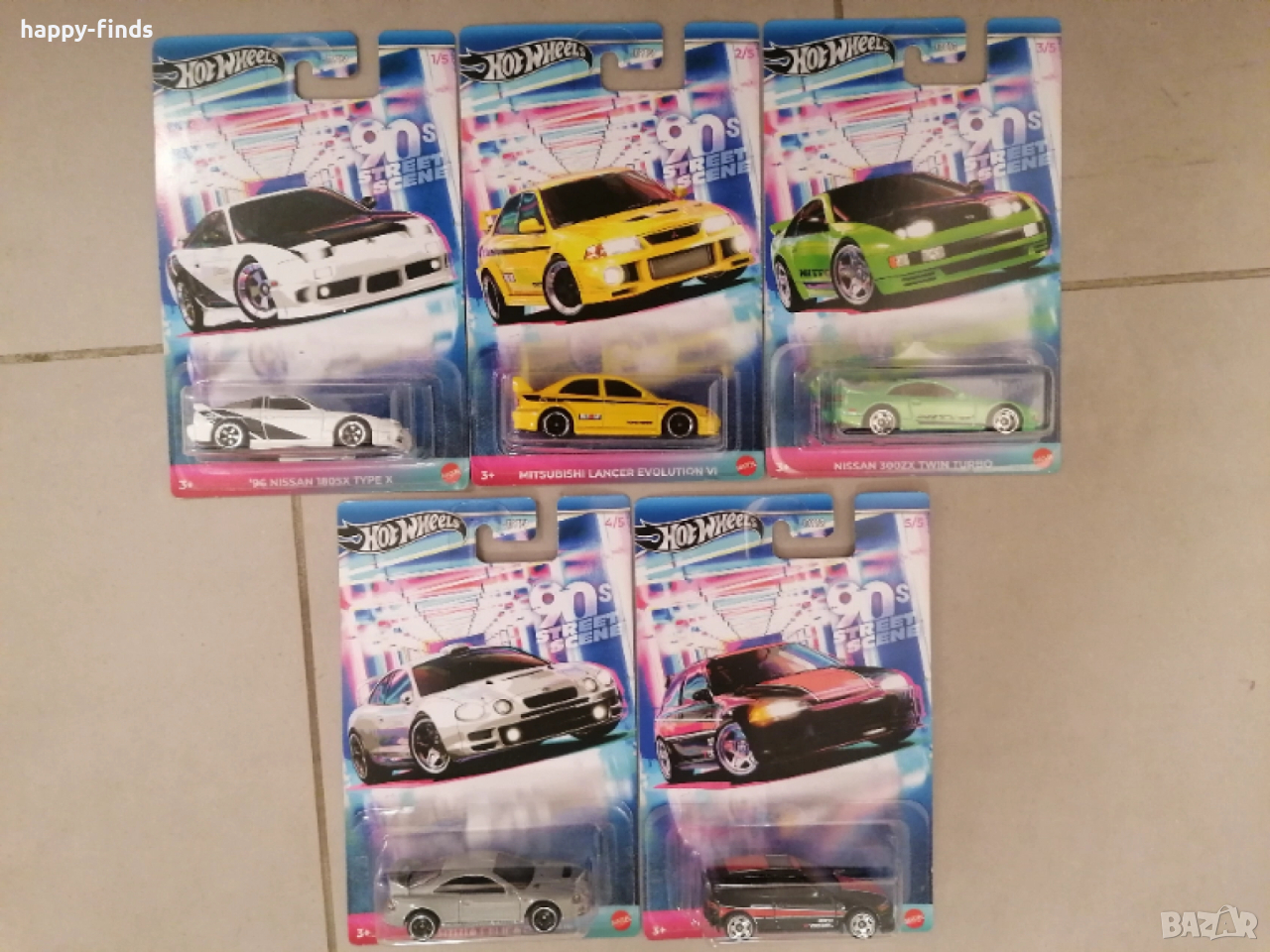 Hot Wheels 90s Street Scene set, снимка 1