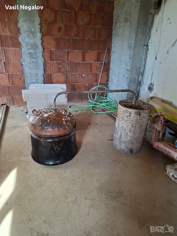 Продавам казан за ракия -110л.цена 500лв., снимка 1