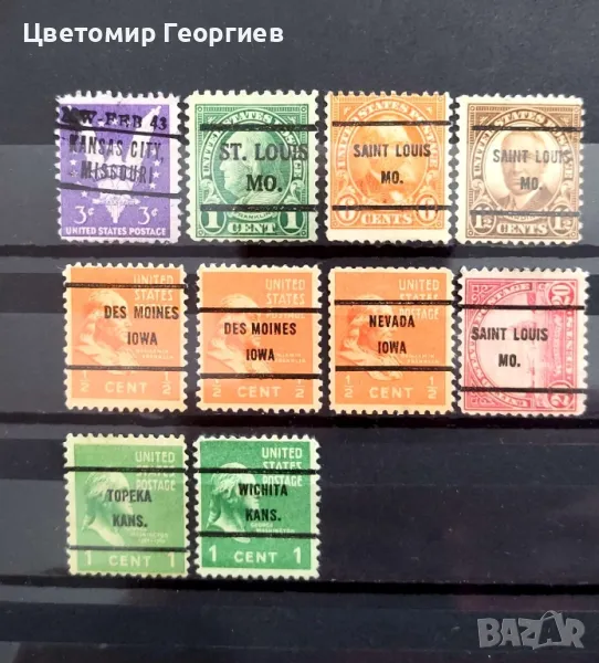 Америка/Канзас/1923/42 г.  К.2, снимка 1