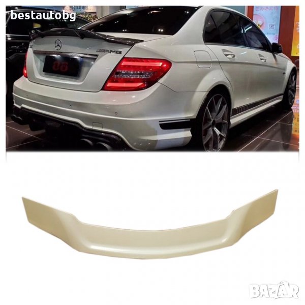 Спойлер за багажник B дизайн за Mercedes C-Class W204 (2007-2014), снимка 1