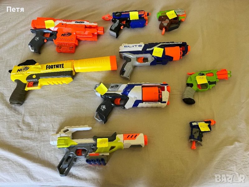 Колекция пистолети и пушки NERF , снимка 1