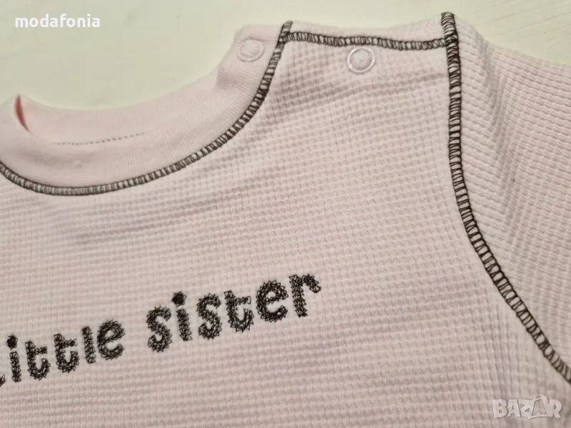 Бебешко боди Little sister, снимка 1