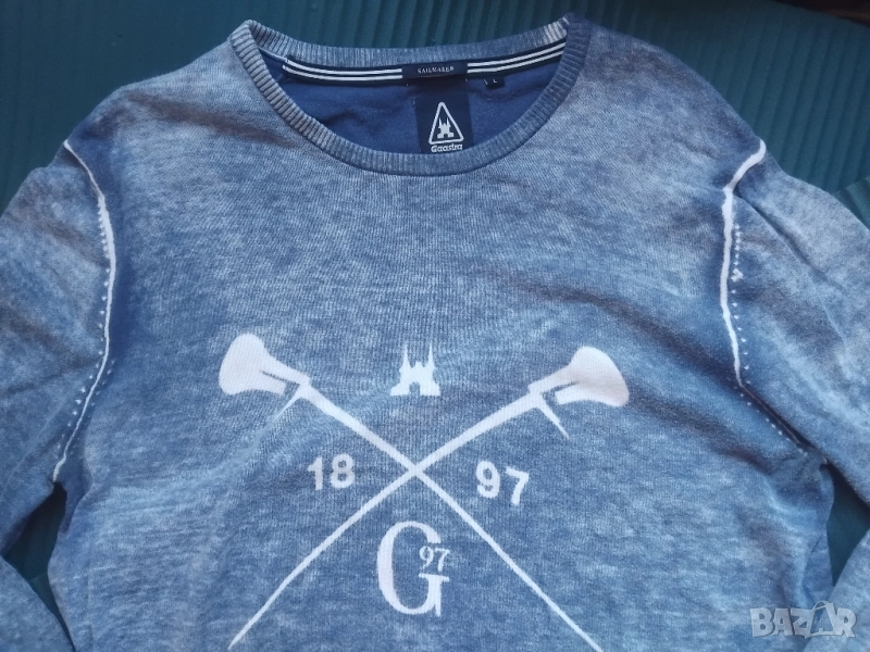 Gaastra 100% оригинален мъжки пуловер, L размер, снимка 1