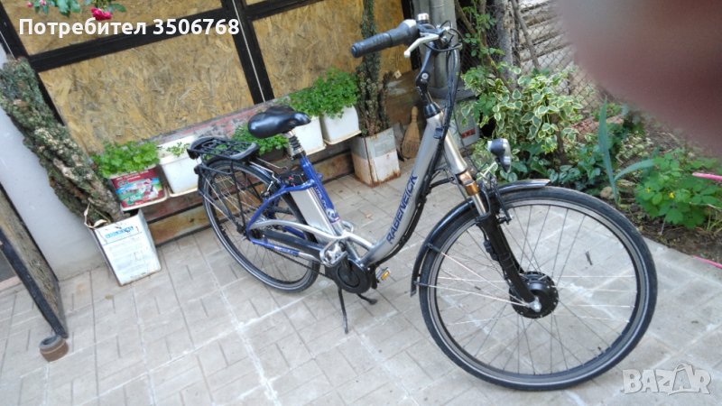 Електрически алуминиев велосипед , снимка 1