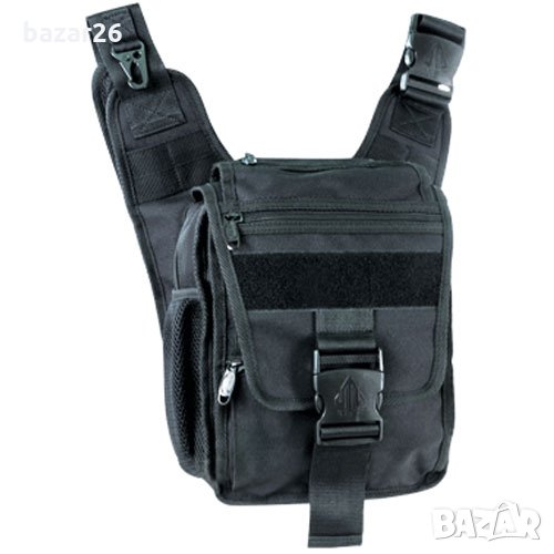 Чанта кобур Leapers UTG 24/7 Ambidextrous Scout Messenger Bag Черна, снимка 1