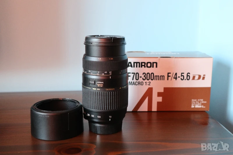 Tamron AF 70-300mm f4-5.6 Di LD Macro 12 за Nikon, снимка 1