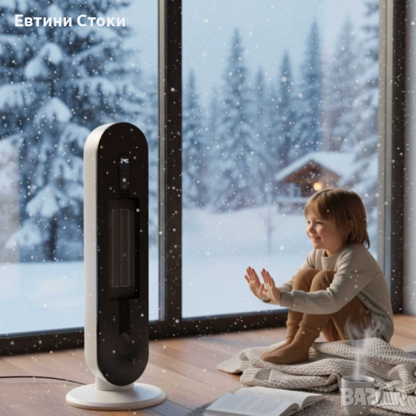 Hotvex Tower Heater - Елегантен вертикален отоплител за всеки дом, снимка 1