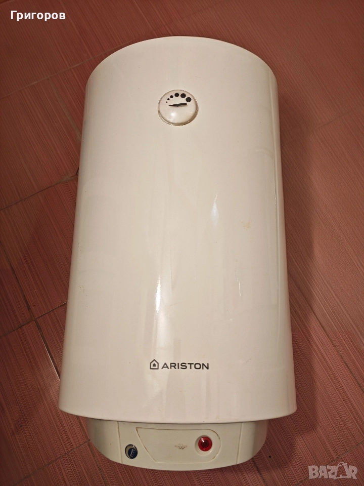 ОРИГИНАЛЕН ИТАЛИАНСКИ бойлер АРИСТОН ! НОВ АНОД ! За ползване или части, снимка 1