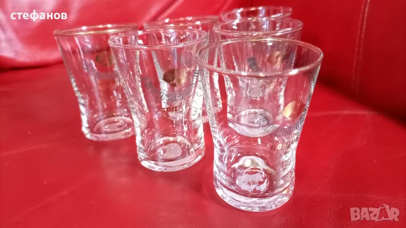 Ретро ракиени чашки на „Интрансмаш” – учредена 1965 г, снимка 1