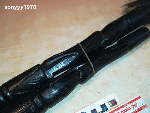 копие с резба и метален връх 140см 3012221206, снимка 12 - Антикварни и старинни предмети - 39143210