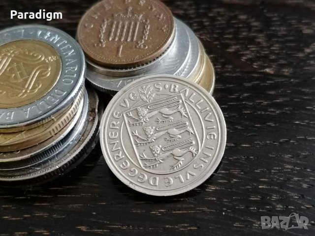 Монета - Остров Гърнси - 5 нови пенса | 1968г., снимка 2 - Нумизматика и бонистика - 31370630