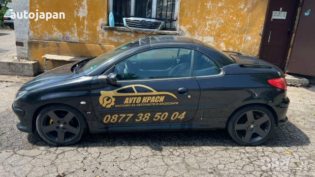 На части Пежо 206 цц Peugeot 206cc 2.0 136hp 2004г. Кабрио, снимка 2 - Автомобили и джипове - 36861594