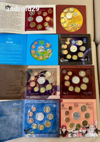 Сан Марино Евро сетове (1 цент-2 Евро), снимка 6 - Нумизматика и бонистика - 50196289