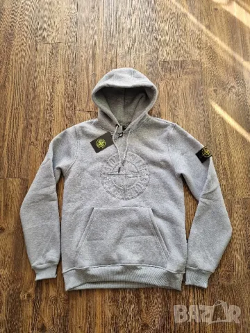 Страхотен мъжки суитчър STONE ISLAND размер M L XL 2XL 3XL, снимка 2 - Суичъри - 47887203