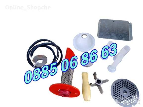 Чугунена месомелачка №32 / решетки и приставка за домати, снимка 4 - Друго търговско оборудване - 30735421