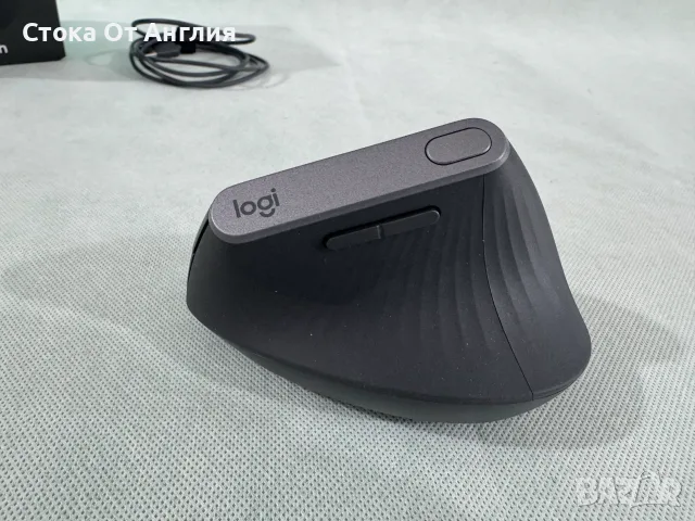 Мишка - Logitech - MX Vertical , снимка 3 - Клавиатури и мишки - 55735306