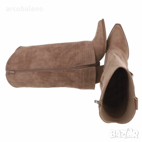 Дамски уестърн и байкърски ботуши, 3цвята , снимка 9 - Дамски ботуши - 52325081