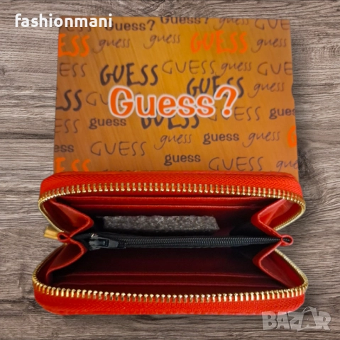 Дамско портмоне Guess с кутия Гес - 2 модела налични, снимка 4 - Портфейли, портмонета - 49665507