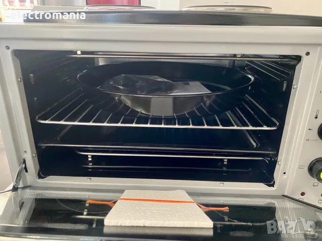 готварска печка с два котлона ,Nurgas’ NG7514 45литра, снимка 6 - Печки, фурни - 48677038