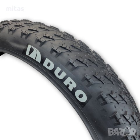 Външна гума за фатбайк велосипед Big D (26 x 4.0) (102-559) черна, снимка 2 - Части за велосипеди - 40752495