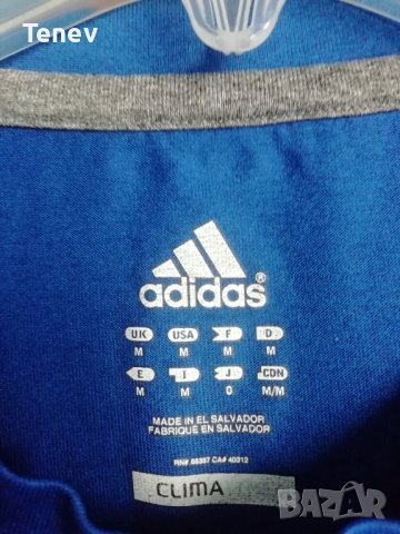 Adidas Climalite оригинална мъжка тениска фланелка M, снимка 4 - Тениски - 38256554