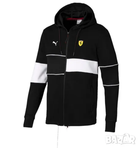 Puma Ferrari SF Motorsport Hooded Sweat горнище / суитчър размер ХХЛ, снимка 4 - Спортни дрехи, екипи - 48535219