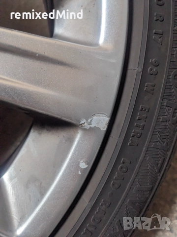 джанти 17 оригинални субару, снимка 6 - Гуми и джанти - 52431581