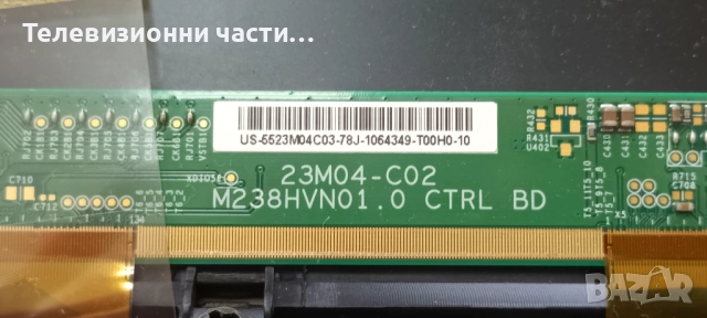 Sang LE-2419D със счупен екран CX238DLEDM M238HVN01.0/TP.S506.PA63/MASON-LED L654 V3 2017-02-07, снимка 5 - Части и Платки - 52638880