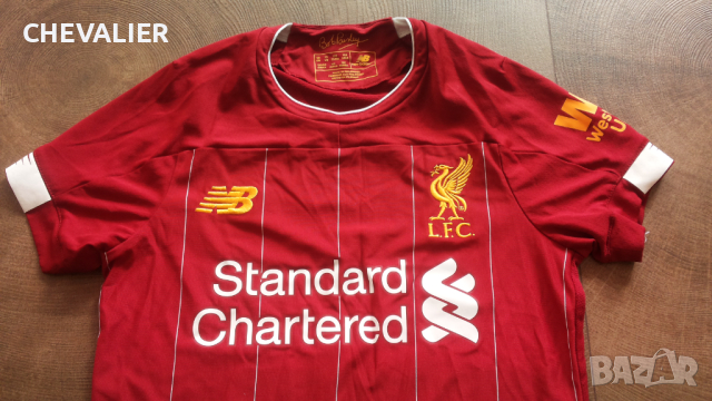 NEW BALANCE FC LIVERPOOL Kids Football T-Shirt Размер 7 г. / 122 см детска футболна тениска 36-60, снимка 2 - Детски тениски и потници - 44585434