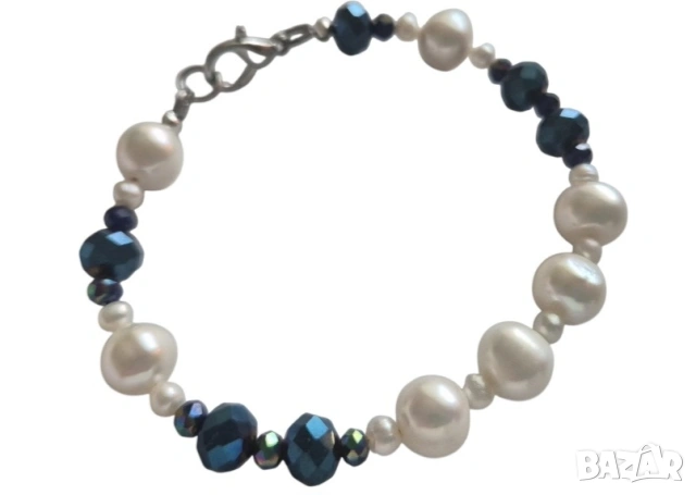 Оригинален подарък за жена - Перла на късмета със златен синджир, снимка 14 - Колиета, медальони, синджири - 49974618