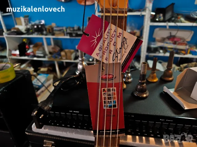 Бас китара Stagg BC300-BK Bass – НОВ / NOS, с оригинални фабрични етикети, снимка 3 - Китари - 55719316